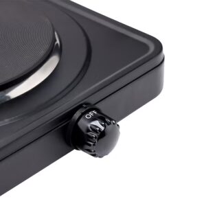 Olsenmark Electric Double Hot Plate 2000 W OMHP2034Y Black - Image 4