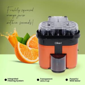 Clikon Electric Citrus Juicer 2 L 90 W CK2258 Black/Orange/Clear - Image 6