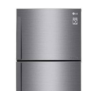 LG 438L Net Capacity, Top Mount Double Door Refrigerator With Linear Cooling And Smart Inverter Compressor 435.81 kW GR-C619HLCL Platinum Silver - Image 3