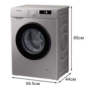 Samsung 7 Kg Front Load Washing Machine, 1200 RPM, Digital Inverter Technology With Quick Wash, Drum Clean And Delay End 1.3 kW WW70T3020BS Silver - Image 10