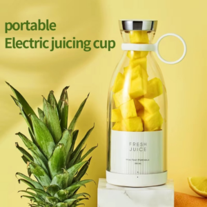 Portable Wireless Blender Cup 350ML | 20000rpm Mini Juicer for Fruit USB Rechargeable 304 Blade Waterproof Design - Image 2