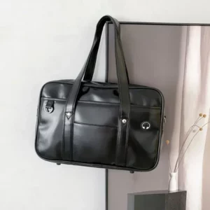 Japanese Casual PU Shoulder Bag Junior High School Students School Bag Handbag Anime Uniform Bag Tote Bags for Women Bolsos - Image 6