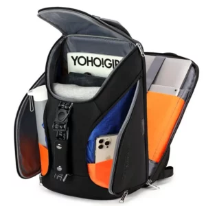 Business 18 inch Laptop Backpack For Men Multifunctional Travel Spacious Backpacks High Capacity USB Charging Pack - Image 3