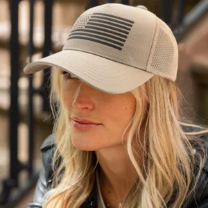 2025 USA Flag Baseball Cap‌ - Patriotic Mesh Breathable Hat with Adjustable Back Strap for Men's Summer Stars & Stripes Hat‌ - Image 3