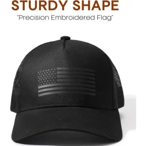 2025 USA Flag Baseball Cap‌ - Patriotic Mesh Breathable Hat with Adjustable Back Strap for Men's Summer Stars & Stripes Hat‌ - Image 5