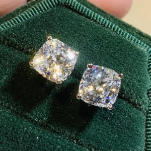 Huitan Women Crystal Cubic Zirconia Stud Earrings High-quality Fashion Versatile Female Everyday Earrings Temperament Jewelry - Image 6