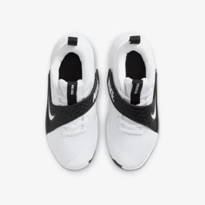 Nike Authentic Team Hustle 12 Kids' Cushioned Basketball Shoes HF6280-101 - Image 4