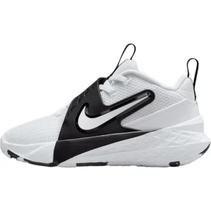 Nike Authentic Team Hustle 12 Kids' Cushioned Basketball Shoes HF6280-101 - Image 5