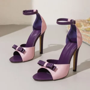 Eilyken New Fashion Peep Toe Woman Sandals Sexy Thin High Heels Buckle Strap Banquet Shoes Summer Zapatos De Mujer - Image 1