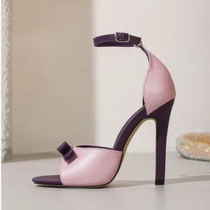 Eilyken New Fashion Peep Toe Woman Sandals Sexy Thin High Heels Buckle Strap Banquet Shoes Summer Zapatos De Mujer - Image 5