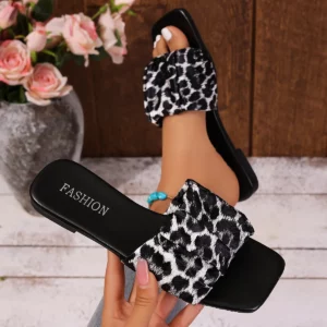 Plus Size Shoes for Women 36-42 Summer Women Slip on Platform Comfortable Non-slip Fshion Slippers Casual Beach Sandals - Image 5