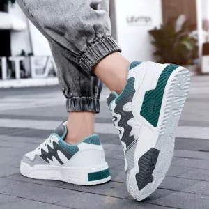 Men's Breathable Casual Sneakers Luxury Trainer Fashion Loafers Running Shoes - Comfortable Race Shoes for Male - Image 2