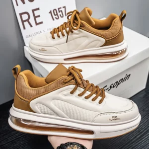 Men's Casual Sneakers, Luxury Trainer Shoes, Breathable Race Running Shoes, Fashion Loafers for Men. - Image 1