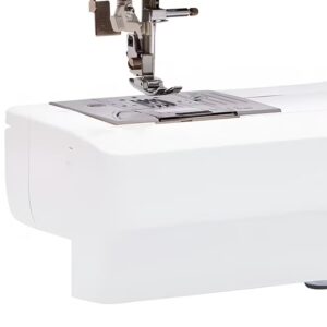 brother Traditional Metal Chassis Electric Sewing Machines Featuring 27 Built-In Stitch Selections For Convenient And Versatile Sewing | This Sewing Machine Features A Built-In Needle Threader And Quick Set Bobbin | 1-Step Buttonhole And | Made In Vietnam GS2700 White/Blue/Silver - Image 2