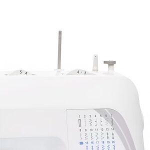 brother Traditional Metal Chassis Electric Sewing Machines Featuring 27 Built-In Stitch Selections For Convenient And Versatile Sewing | This Sewing Machine Features A Built-In Needle Threader And Quick Set Bobbin | 1-Step Buttonhole And | Made In Vietnam GS2700 White/Blue/Silver - Image 3