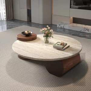 Designer Wood Coffee Table Japanese Modern Nordic Bedroom Coffee Table Minimalist Unique Mesa Auxiliar Entrance Hall Furniture - Image 5