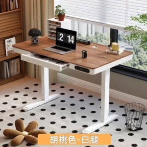 Intelligent Electric Adjustable Standing Computer Table E-Sports Workbench Office Operation Station for Home Learning - Image 6