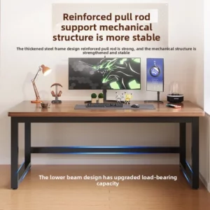 Intelligent Solid Wood Standing Desk – Electric Height Adjustable Desk for Work, Study & Gaming, Ideal for Home or Dorm Room - Image 5