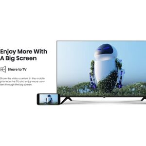 Hisense A4 Series 32 Inch HD Smart Android TV with DTS Virtual X Game And Sports Modes Chromecast Built-In Alexa Compatibility 32A4H Black - Image 4