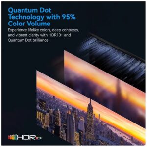 STAR TRACK 55 Inch QLED TV 4K HDR10+ WebOS 95% Color Volume with Quantum dot | 350 Nits Ultra Bright Display | Dolby Audio | Ultra HD | Air Mouse Remote | Works with Apple Airplay & Home - Image 7