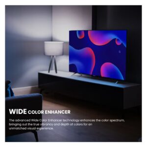 STAR TRACK 55" 4K Smart TV | webOS Hub, Bezel less, Magic Remote, Bluetooth, Netflix, YouTube, Satellite Receiver - Image 7