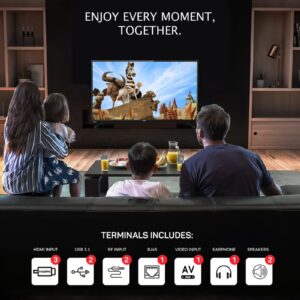 EGNRL 39 Inch FULL HD SMART LED TV, EGTV40HDS | HDMI, Google Play, Netflix, YouTube, WiFi and Bluetooth| with Remote Control, One Year Warranty - Image 3