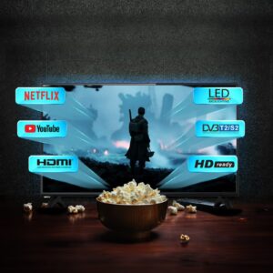 EGNRL 39 Inch FULL HD SMART LED TV, EGTV40HDS | HDMI, Google Play, Netflix, YouTube, WiFi and Bluetooth| with Remote Control, One Year Warranty - Image 4