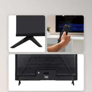 KRYPTON 40 Inch Frameless HD Smart LED TV With Remote Control, HDMI And USB Ports, Head Phone Jack, PC Audio In ,Wi-Fi, Android 14.0 With E-Share, YouTube, Netflix Etc. - Image 6