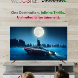 VIDEOCON 55-Inch Edgeless 4K UHD WebOS Hub Smart TV, Magic Remote, Bluetooth, Dolby Audio, Apple AirPlay, DVB T2/S2, Free Wall Bracket – E55ELWO1100 Black - Image 5