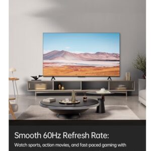 ROWA 55-Inch 4K UHD Smart TV | Google TV | Dolby Vision & Atmos | HDR10 | MEMC | Dynamic Color Enhancement | Voice Control | Game Master with Slim Design - 2025 Model (International Version) 55R55 Black - Image 4