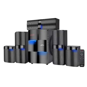 Clikon - 5.1 Home Theatre System, Bluetooth Connectivity, FM Radio, USB & Micro SD Card Slot, LED Front Display, 200 Watts – CK843 - Image 4