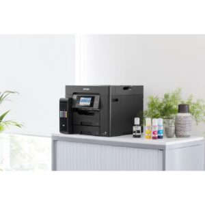 EPSON Ecotank L6570 Office Ink Tank Printer A4 Colour 4-In-1 Printer With ADF, Wi-Fi And Smart Panel Connectivity And Lcd Screen Black - Image 4