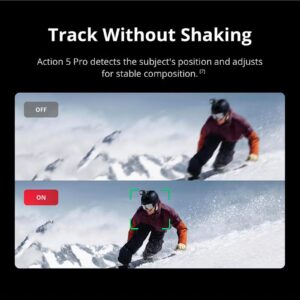 dji Osmo Action 5 Pro Adventure Combo - Revolutionary Image Quality Action Camera, Bursting With 40MP of Action,upgraded to 4K/120fps,1/1.3″Sensor, Dual OLED Touchscreens,47GB Built-in Storage - Image 6