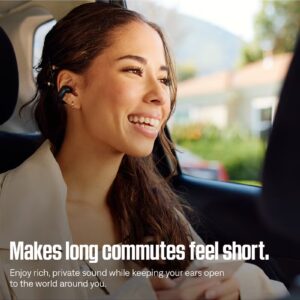 BOSE Ultra Open Earbuds with OpenAudio Technology, Open Ear Wireless Earbuds, Up to 48 Hours of Battery Life White Smoke - Image 4