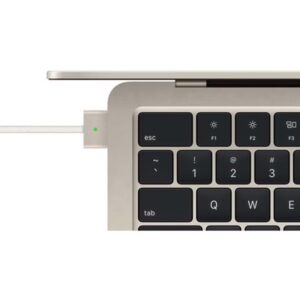 Apple MacBook Air MW0Y3 With 13 Inch Display, M4 Chip 10-Core CPU 8-Core GPU | 16GB RAM | 256GB SSD | macOS | English/Arabic Starlight - Image 4