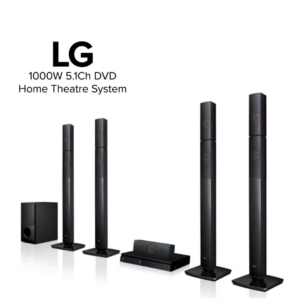 LG 5.1ch DVD Home Theatre System LHD657 Black - Image 3