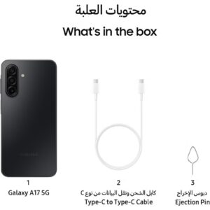 Samsung Galaxy A17 5G Black (8 GB RAM / 256 GB Storage) Android Smartphone | 6x OS Upgrades, Large Display, 50MP OIS Camera | International Version - Image 6