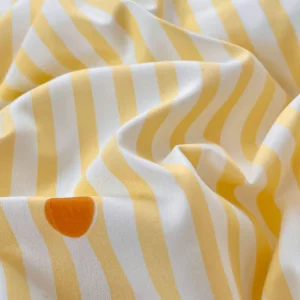2026 New European-style washed cotton pillowcase, soft and breathable bedding, simple printed down comforter protection cover - Image 5