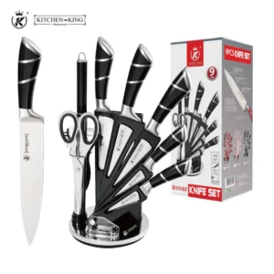 Pink Stainless Steel Kitchen Knife Set Hollow Handle Knife Combo Available In Stock Home And Garden Kitchen Dining Bar - Image 6