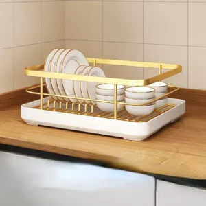 Kitchen Dish Drainer Cupboard Chopsticks Organizer Countertop Sink Shelf Organizer Shelf - Image 2