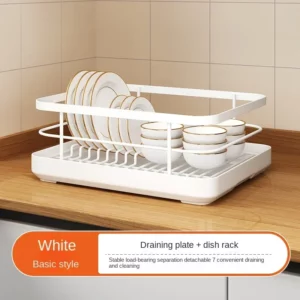 Kitchen Dish Drainer Cupboard Chopsticks Organizer Countertop Sink Shelf Organizer Shelf - Image 6