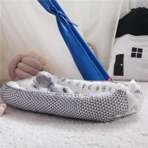 Portable Washable Baby Bed Detachable Bedside Sleeper for Comfortable Newborns Bassinet Baby Bed for Shared Sleep - Image 2