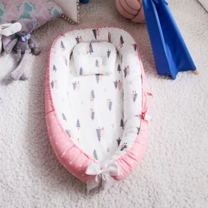 Portable Washable Baby Bed Detachable Bedside Sleeper for Comfortable Newborns Bassinet Baby Bed for Shared Sleep - Image 6