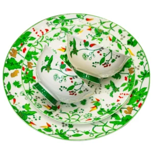 Chinese Style Luxury Plates Dinner Sets 70 Pcs For 8 People Fine Bone China Dinnerware Set Vajillas Completa Complete Tableware - Image 6