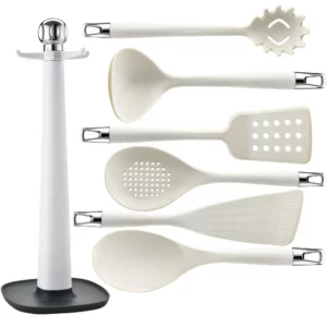 7Pcs Silicone Kitchen Utensils Scraper Spatula Cooking Tool Sets Kitchen Baking Utensils - Image 6