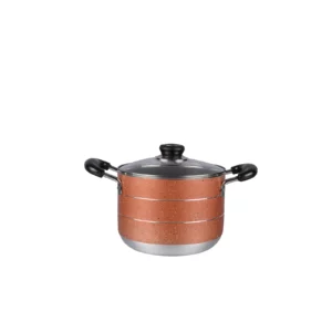 Wholesale Commercial 7pcs Nonstick Aluminum Alloy Kitchenware Cookware Set High Quality Deepened Soup Pot Multi Size Casserole - Image 4