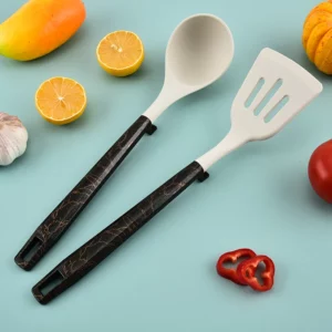7Pcs Silicone Cooking Utensils Set For Non-stick Cookware Black Kitchen Cuisine Outils Cookware Heat Resistant Accessoires - Image 4