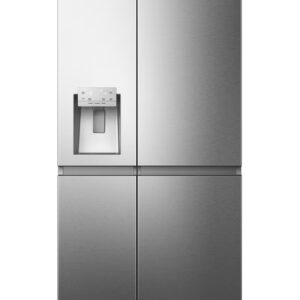 Hisense Gross 819L/Net 632L Side By Side Refrigerator Fridge RS818N4IIE, Ice& Water Despenser, Food Management, Smart Connectivity, Digital Temp Sensor, Big Capacity, Metal Tech Cooling, Muti Air Flow System, Dual Temp Control Zone, Durable Inverter, Moisture Fresh Crisper, Inverter RS818N4IIEI Inox - Image 9