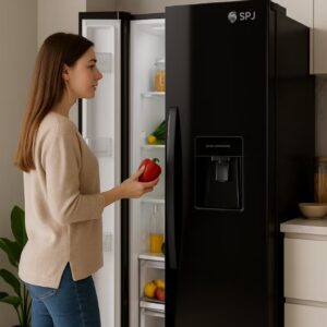 SPJ 529 Litres Side by Side Refrigerator with Water Dispenser – Model RF-BLT699C | No Frost Cooling, Large Capacity, Premium Design - Image 3