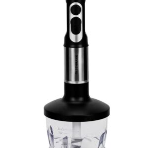 Olsenmark Powerful Copper Motor 2 Speed Modes 4 in 1 Hand Blender OMHB2462 Black/Silver/Clear - Image 9